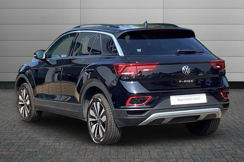 Volkswagen T-Roc 1.5 Tsi Match Suv Dsg 150 Ps Black #3