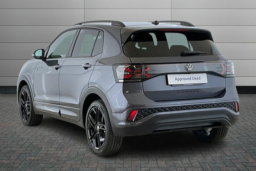 Volkswagen T-Cross 1.0 Tsi Black Edition Suv 115 P Grey #3