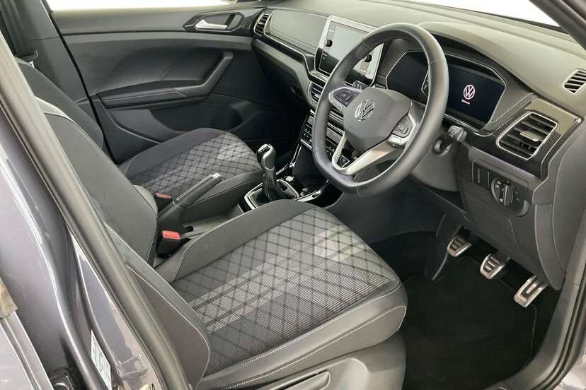Volkswagen T-Cross 1.0 Tsi Black Edition Suv 115 P Grey #6