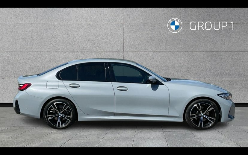 BMW 3 Series 320I M Sport Saloon YA73OKL Grey #3