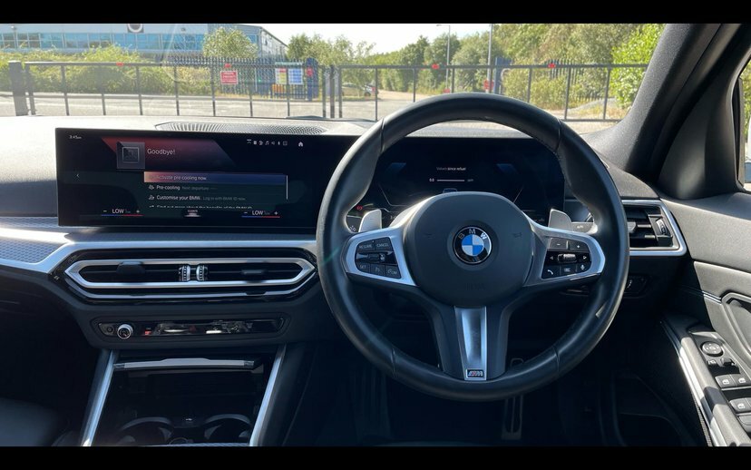 BMW 3 Series 320I M Sport Saloon YA73OKL Grey #5