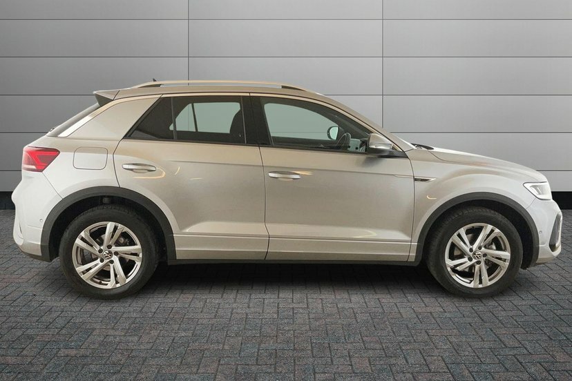 Volkswagen T-Roc 1.5 Tsi R-line Suv Dsg 150 Ps Silver #4