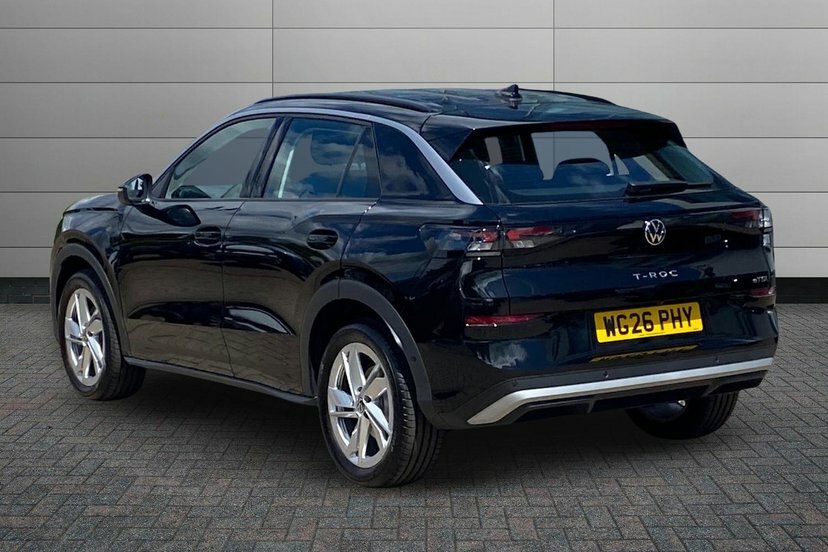 Volkswagen T-Roc 1.5 Etsi Mhev Life Suv Hybrid Dsg 116 Black #6