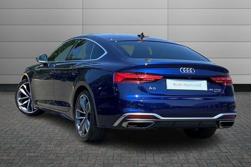 Audi A5 2.0 Tfsi 45 S Line Sportback S Tronic Q Blue #3