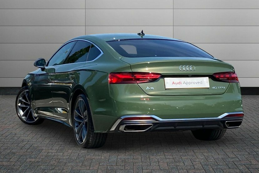 Audi A5 2.0 Tfsi 40 S Line Sportback S Tronic Green #3