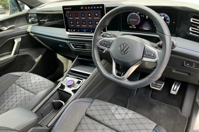 Volkswagen Tiguan 1.5 Tsi Ehybrid 19.7Kwh R-line Suv Plug KO25HZZ Blue #6
