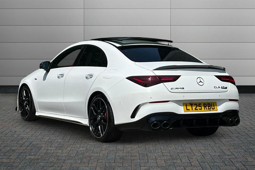 Mercedes-Benz CLA Class 2.0 Cla45 Amg S Plus Coupe 8G-dct 4Mati White #2