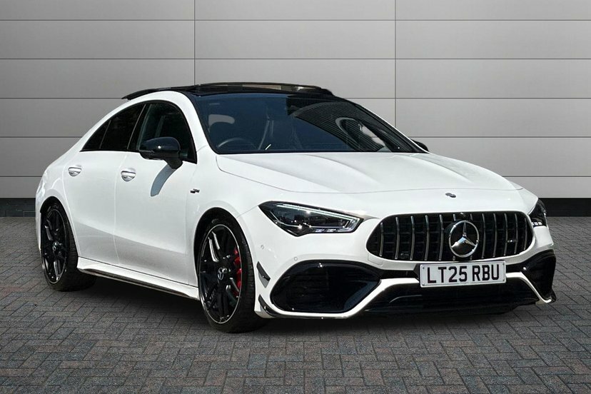 Mercedes-Benz CLA Class 2.0 Cla45 Amg S Plus Coupe 8G-dct 4Mati White