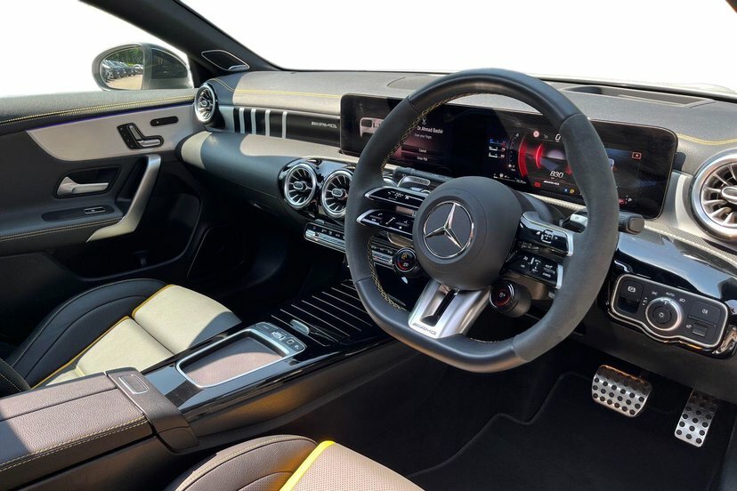 Mercedes-Benz CLA Class 2.0 Cla45 Amg S Plus Coupe 8G-dct 4Mati White #5