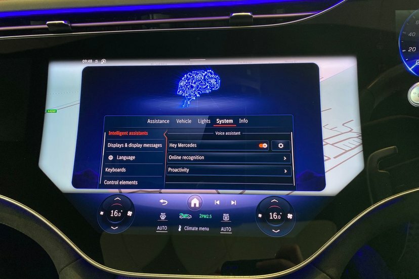 Mercedes-Benz EQS Eqs 450 245Kw Amg Line Premium 107.8Kwh Blue #50
