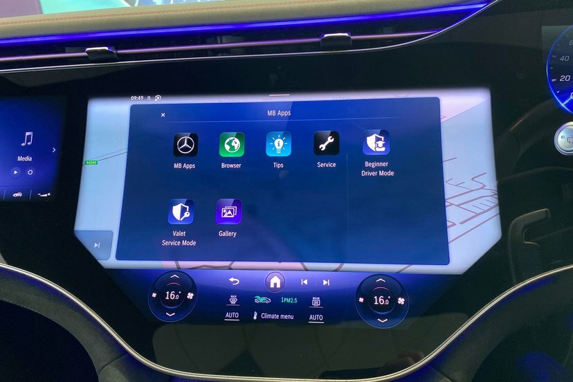 Mercedes-Benz EQS Eqs 450 245Kw Amg Line Premium 107.8Kwh Blue #54