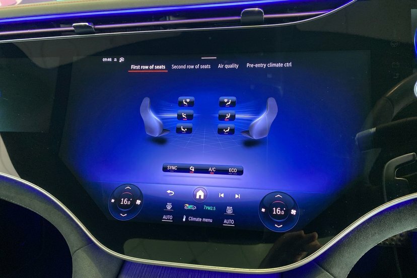Mercedes-Benz EQS Eqs 450 245Kw Amg Line Premium 107.8Kwh Blue #41