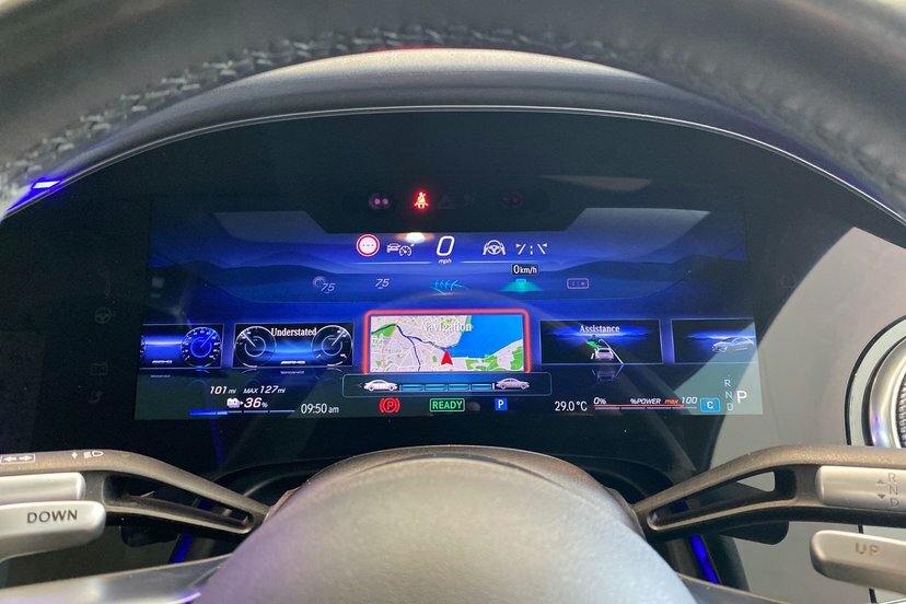Mercedes-Benz EQS Eqs 450 245Kw Amg Line Premium 107.8Kwh Blue #59