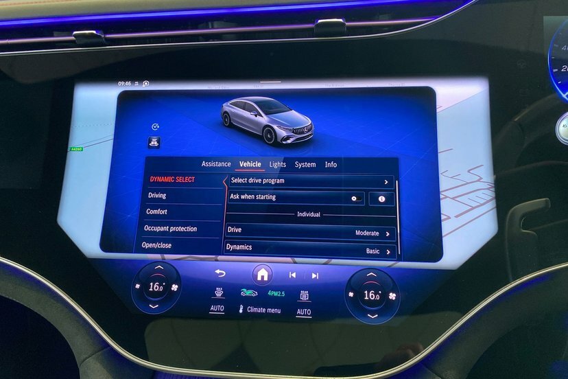 Mercedes-Benz EQS Eqs 450 245Kw Amg Line Premium 107.8Kwh Blue #46