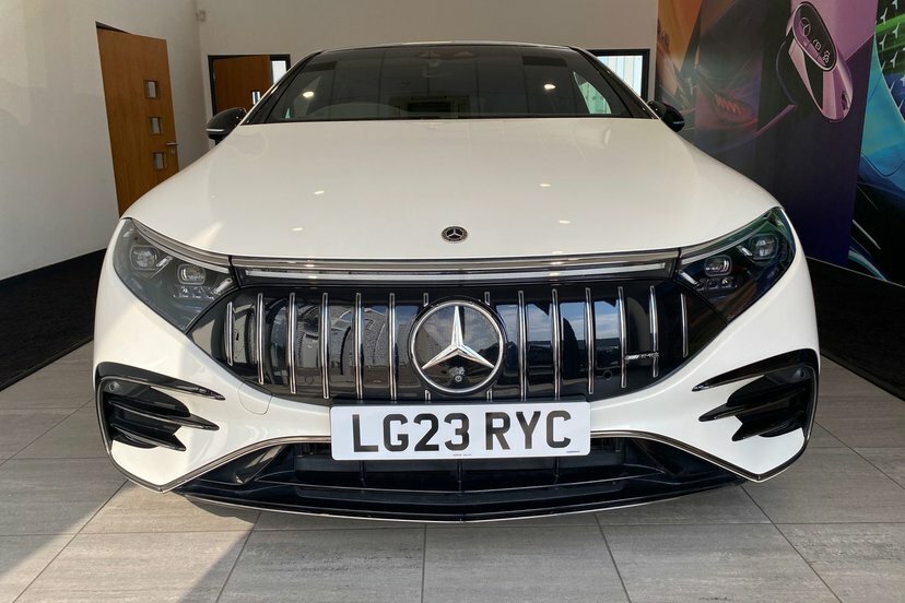 Mercedes-Benz EQS Eqs 450 245Kw Amg Line Premium 107.8Kwh Blue #14