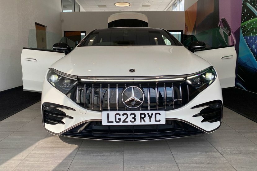 Mercedes-Benz EQS Eqs 450 245Kw Amg Line Premium 107.8Kwh Blue #19