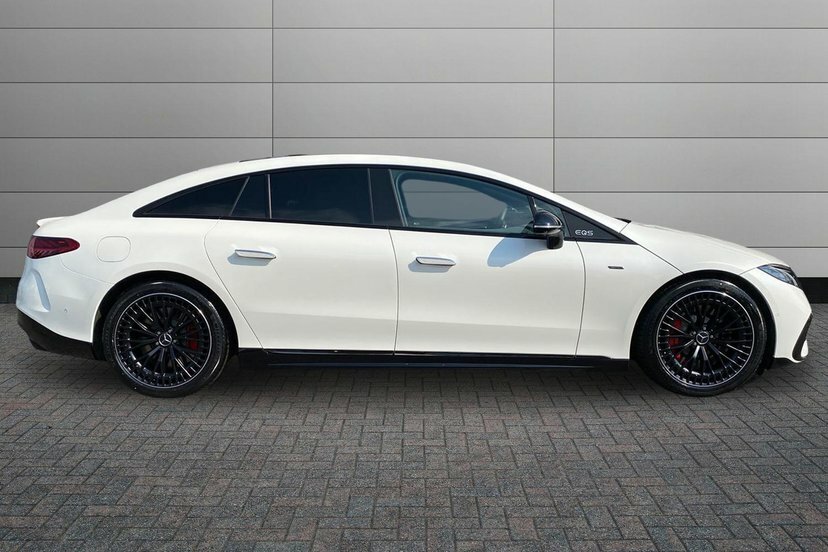 Mercedes-Benz EQS Eqs 53 108.4Kwh Amg Night Edition Saloon Elect White #3