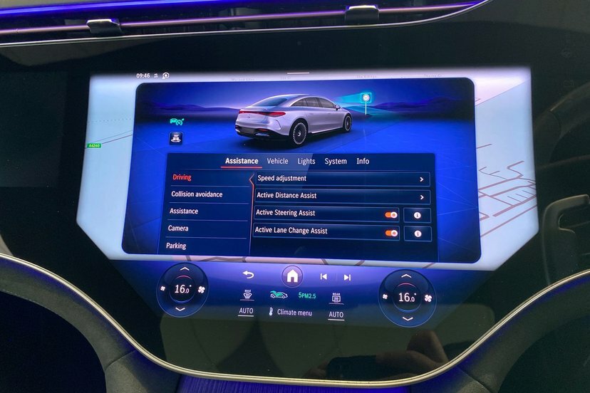 Mercedes-Benz EQS Eqs 450 245Kw Amg Line Premium 107.8Kwh Blue #44