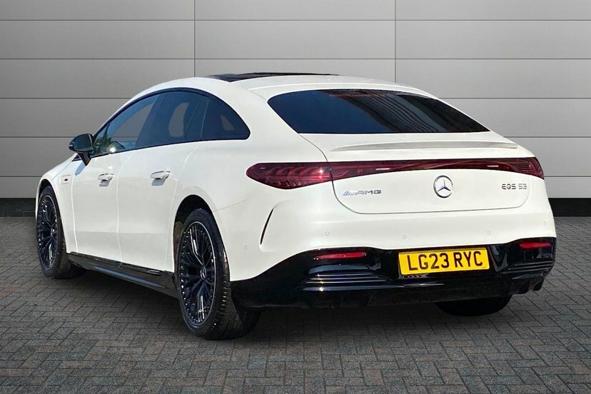 Mercedes-Benz EQS Eqs 53 108.4Kwh Amg Night Edition Saloon Elect White #2
