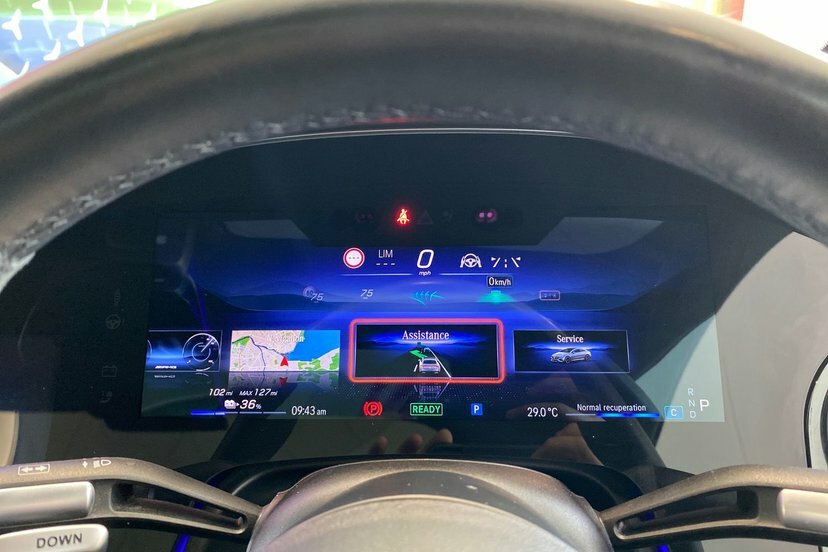 Mercedes-Benz EQS Eqs 450 245Kw Amg Line Premium 107.8Kwh Blue #32