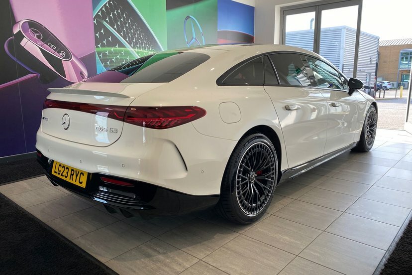 Mercedes-Benz EQS Eqs 450 245Kw Amg Line Premium 107.8Kwh Blue #17