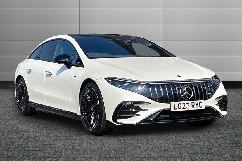 Mercedes-Benz EQS Eqs 53 108.4Kwh Amg Night Edition Saloon Elect White