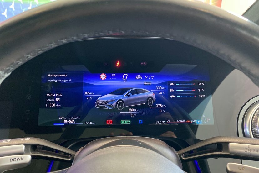 Mercedes-Benz EQS Eqs 450 245Kw Amg Line Premium 107.8Kwh Blue #58