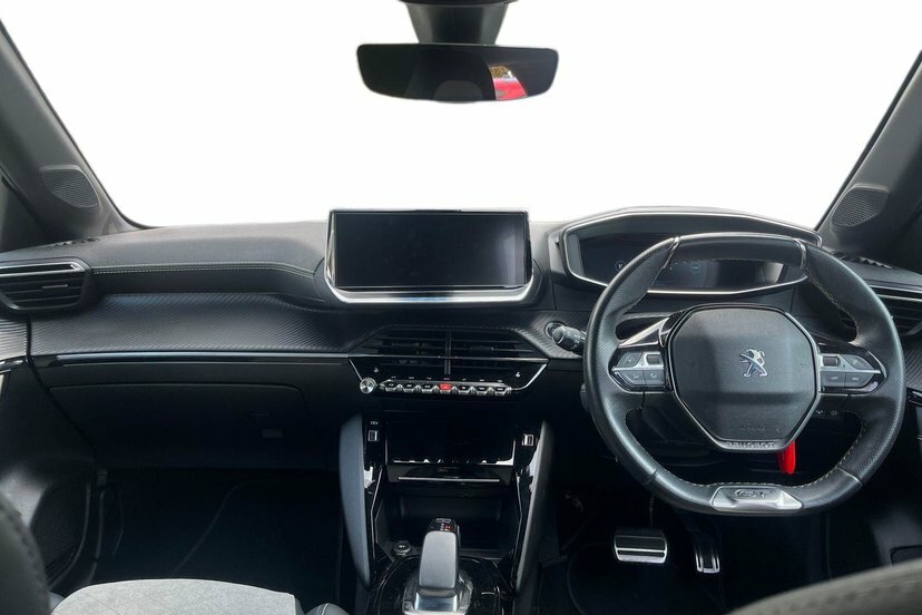 Peugeot e-208 50Kwh Gt Premium Hatchback 136 White #6