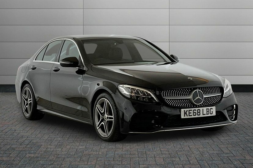 Mercedes-Benz C Class C200 Amg Line Saloon Black