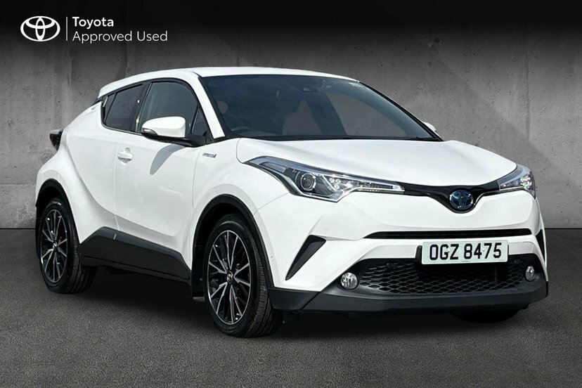 Toyota C-Hr 1.8 Vvt-h Excel Suv Hybrid Cvt 122 Ps White