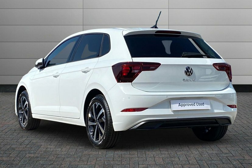 Volkswagen Polo 1.0 Tsi Match Hatchback 95 Ps WH26JAU White #3