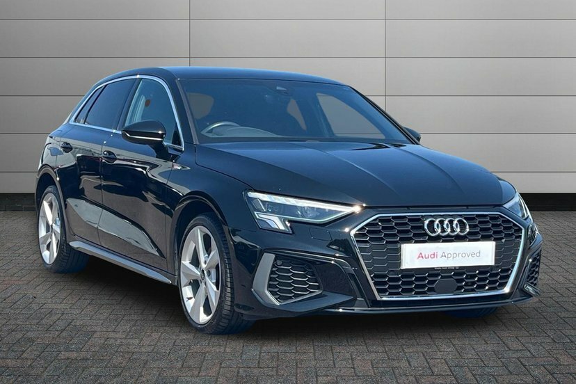 Audi A3 1.4 Tfsie 40 S Line Sportback Plug-in H Black