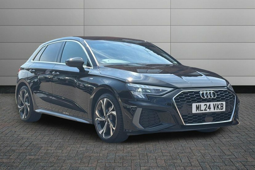 Audi A3 1.0 Tfsi 30 S Line Sportback S Tronic Black