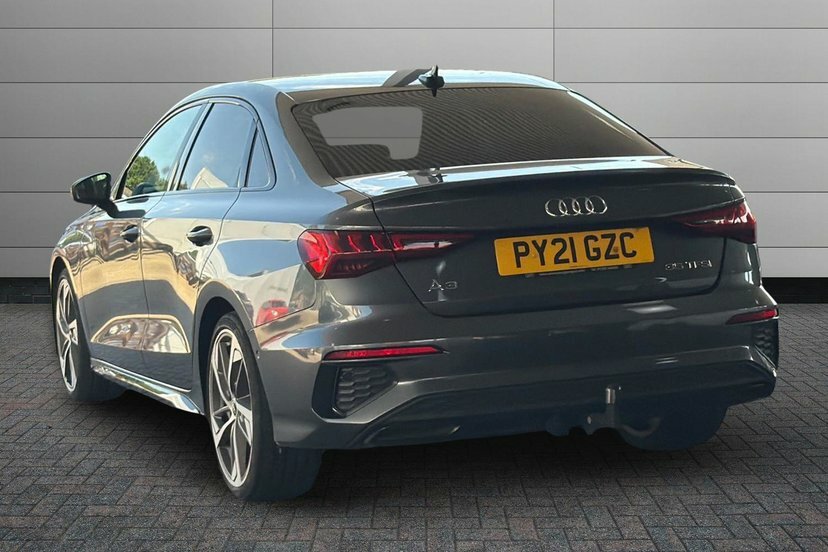 Audi A3 1.5 Tfsi 35 Edition 1 Saloon S Tronic PY21GZC Grey #3