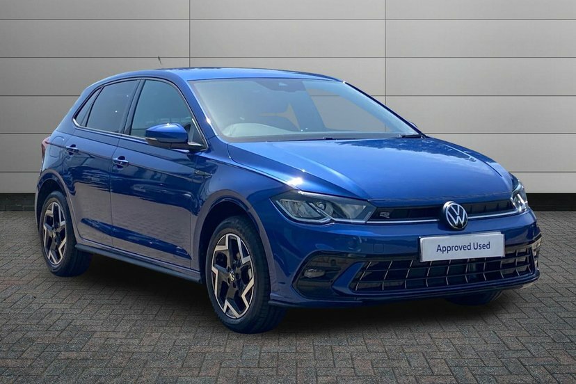 Volkswagen Polo 1.0 Tsi R-line Hatchback 95 Ps Blue #2