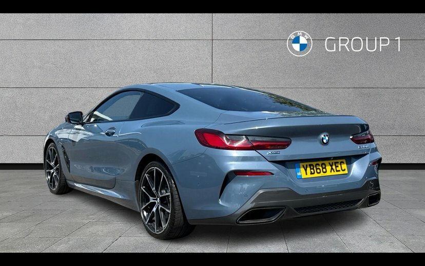 BMW 8 Series Gran Coupe 840D Xdrive Coupe Blue #2