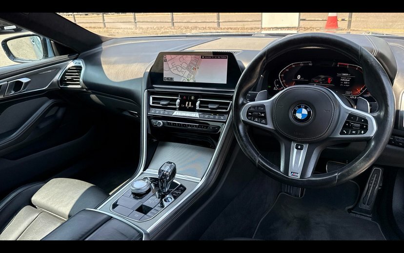 BMW 8 Series Gran Coupe 840D Xdrive Coupe Blue #4