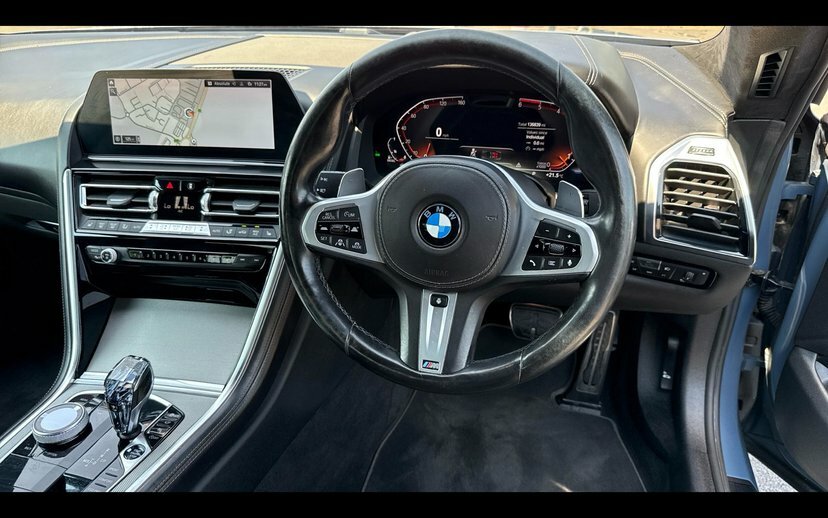 BMW 8 Series Gran Coupe 840D Xdrive Coupe Blue #5