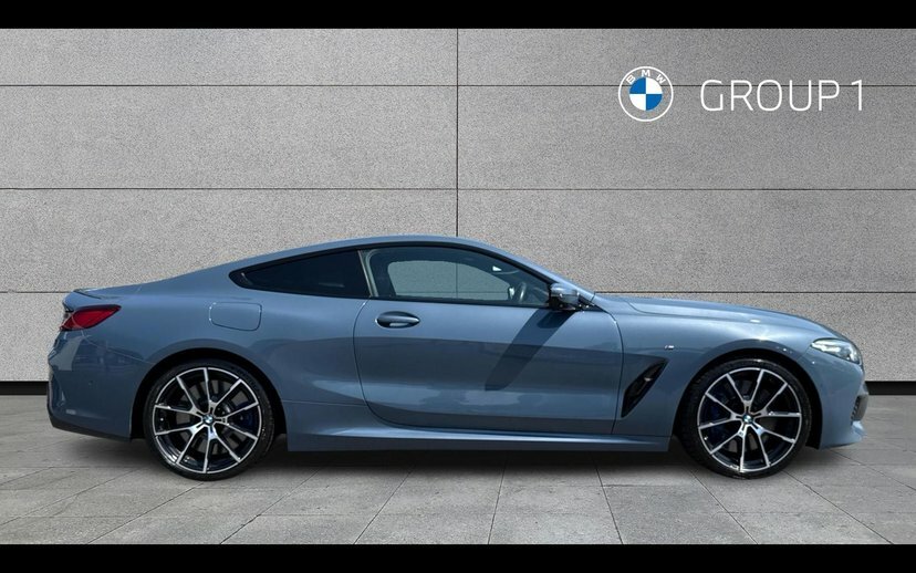 BMW 8 Series Gran Coupe 840D Xdrive Coupe Blue #3