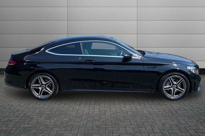 Mercedes-Benz C Class 2.0 C220d Amg Line Premium Coupe G-tr Black #3