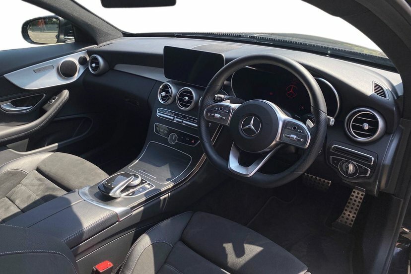 Mercedes-Benz C Class 2.0 C220d Amg Line Premium Coupe G-tr Black #5