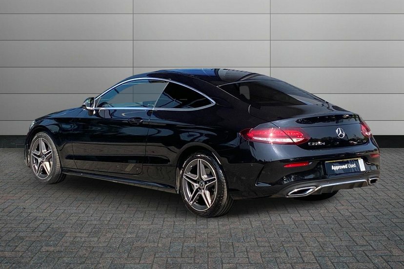 Mercedes-Benz C Class 2.0 C220d Amg Line Premium Coupe G-tr Black #2