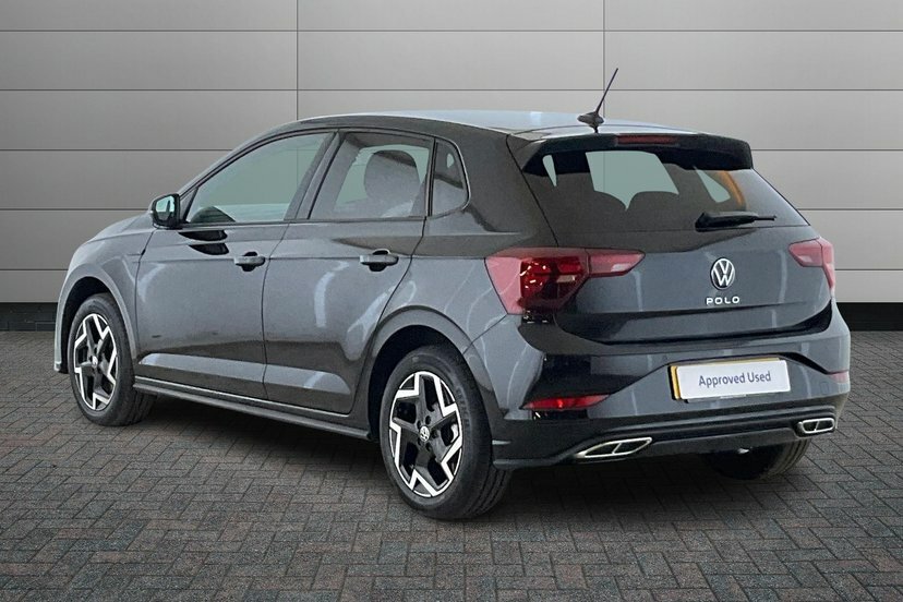 Volkswagen Polo 1.0 Tsi R-line Hatchback Dsg 115 Ps KN75UOD Black #3