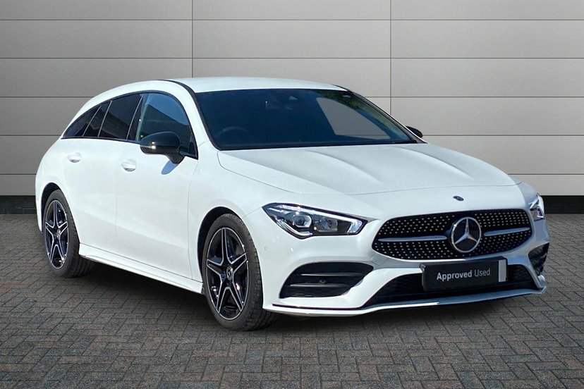 Mercedes-Benz CLA Class 1.3 Cla200 Amg Line Executive Shooting Brake White