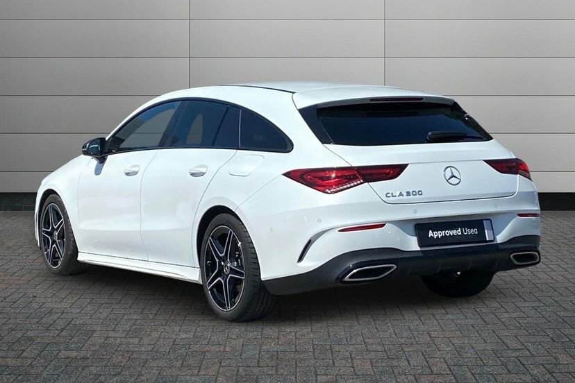 Mercedes-Benz CLA Class 1.3 Cla200 Amg Line Executive Shooting Brake White #2