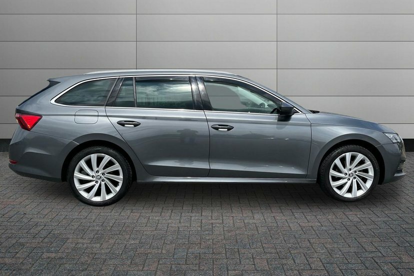 Skoda Octavia 2.0 Tdi Se L Estate Dsg 150 Ps HV73VTA Grey #4