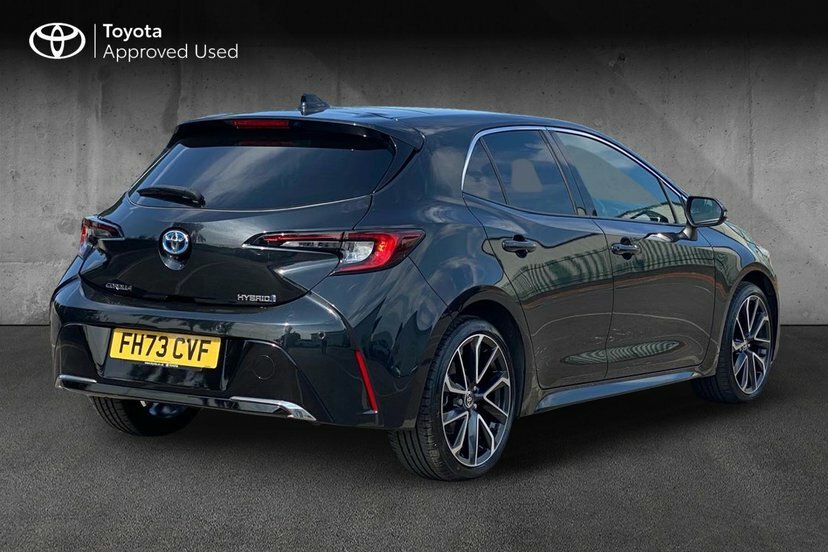 Toyota Corolla 2.0 Vvt-h Excel Hatchback Hybrid Cvt 1 Black #2