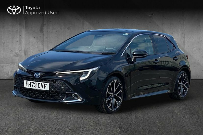 Toyota Corolla 2.0 Vvt-h Excel Hatchback Hybrid Cvt 1 Black #3