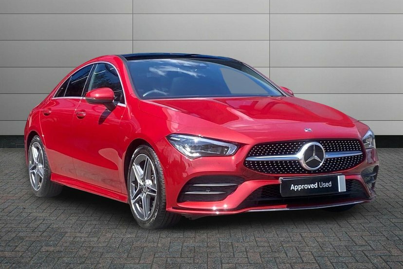 Mercedes-Benz CLA Class Cla250 Amg Line Premium Plus Red