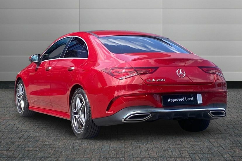 Mercedes-Benz CLA Class Cla250 Amg Line Premium Plus Red #2